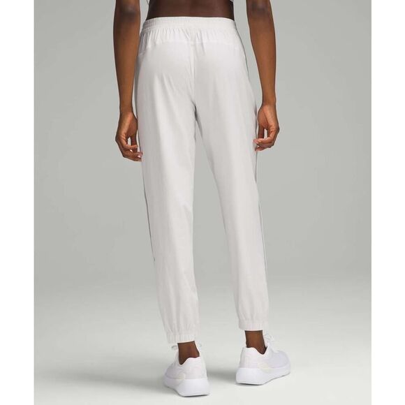 Lululemon Tear-Away Mid-Rise Track Pant Light Vapor - Size: 10 - Picture 3 of 11